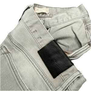 AllSaints Mens  Skinny Jeans‎ Cigarette Gray 34